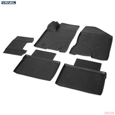 Коврики салона Rival для Lada (ВАЗ) Vesta Cross (2017-2025) № 16006001