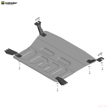 Защита картера и КПП для Hongqi HS5 (2023-2025) № 343901