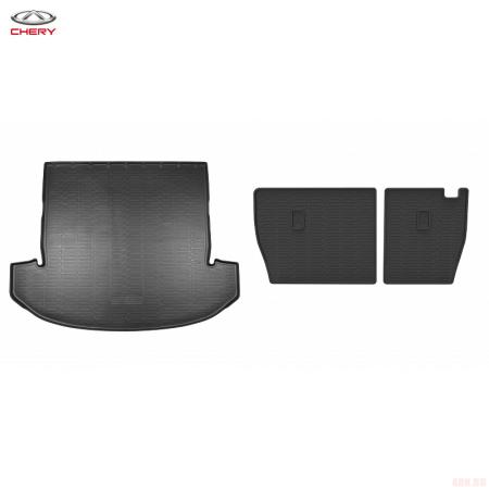 Коврик багажника и салона 2-й ряд оригинальные для Chery Tiggo 8 Pro (2021-2025) № NP1P001RCY04