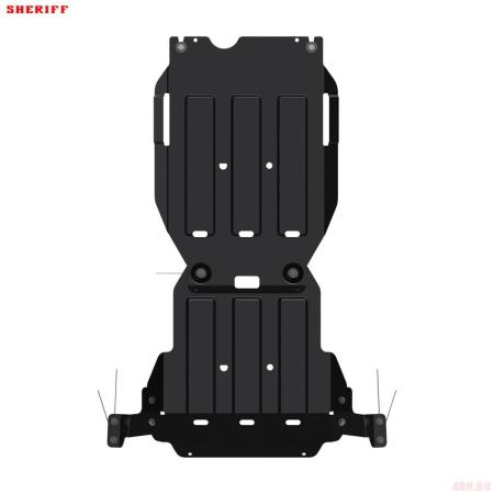 Защита КПП для Isuzu D-Max (2012-2019) № 32.3159