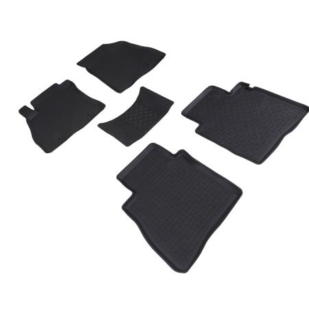 Коврики салона с высоким бортом для Nissan Sentra (2014-2018) № 86070