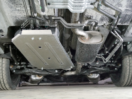 Защита бака и заднего редуктора для EXEED VX (2021-2025) 4WD № ZKTCC00527