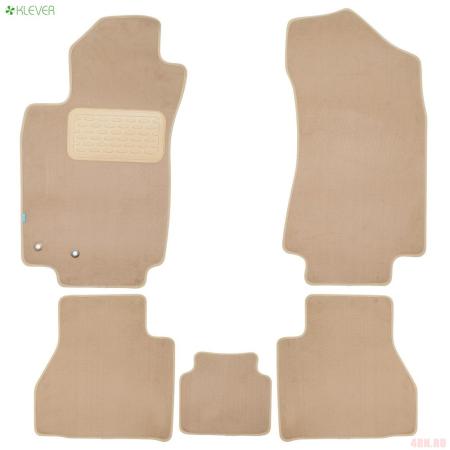 Коврики салона текстильные Premium для DongFeng Rich 6 (2021-2025) 2,5 МТ 5 шт. № KLEVER0409600622112kh