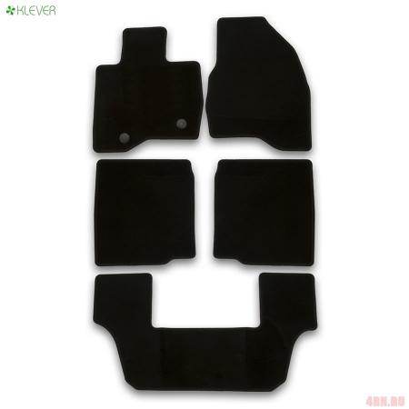 Коврики салона Klever текстильные Econom для Ford Explorer (2016-2019) № KLEVER011670101200k