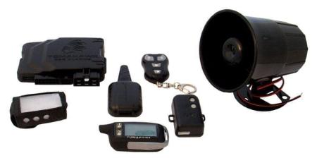 Сигнализация TOMAHAWK 9.7 ,обратная связь ,запуск