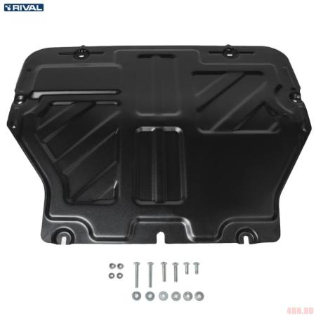 Защита двигателя и КПП для Volkswagen Transporter T6 (2015-2025) № 111.5806.2