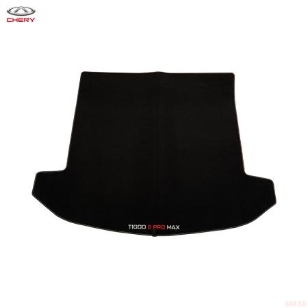 Коврик багажника текстильный оригинальный для Chery Tiggo 8 Pro Max (2022-2025) (сложенный 3-й ряд) № CHERY0235