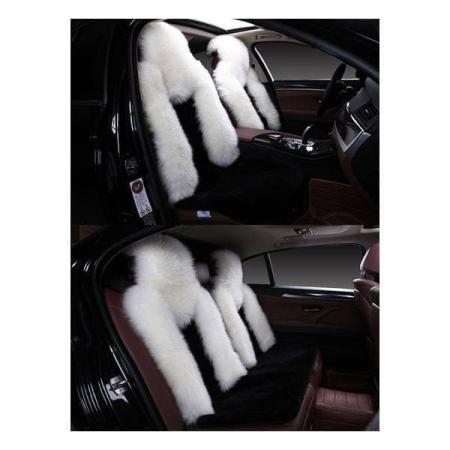 Комплект накидок из натурального меха (комбинированный ворс) № KOMPB025001