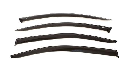 Дефлекторы боковых окон Cobra для Skoda Octavia A7 (2013-2020) широкие № SE21413