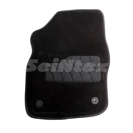 Коврики салона 3D текстильные для Ford Focus 3 АКПП (2011-2015) бежевые № 84139