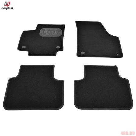 Коврики салона Norplast текстильные для Volkswagen Teramont (2018-2025) № NPA00-VTe950-610
