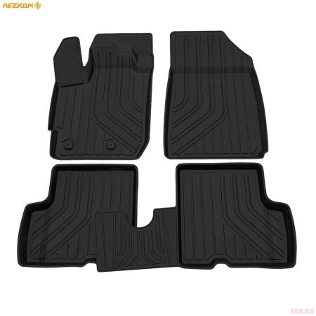 Коврики салона резиновые для Renault Duster (2021-2025) Ser.S № 1029050400