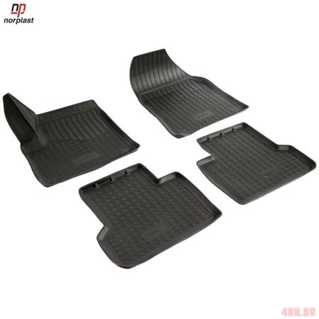 Коврики салона Norplast 3D для Jeep Cherokee (2014-2023) № NPA10-C40-080