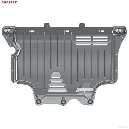 Защита картера и КПП для Audi Q3 (2019-2025) № 02.3493 V1