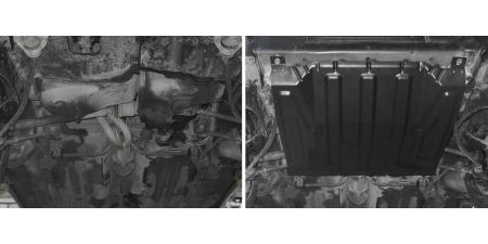 Защита картера и КПП для Lada (ВАЗ) 2115 (1997-2012) без крепежа № AM.6015.1