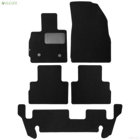Коврики салона текстильные Standard для Chery Tiggo 9 (2024-2025) 5 шт. № KLEVER02.AN0970.010kh