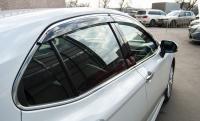 Дефлекторы боковых окон для Toyota Camry (2018-2024) № 08162-33810