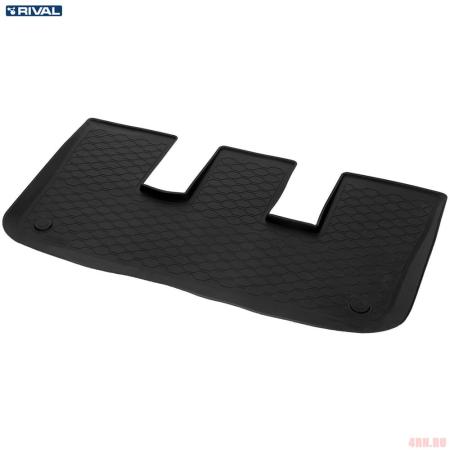 Коврик салона для Toyota Fortuner 3-й ряд (2015-2025) № 15707002