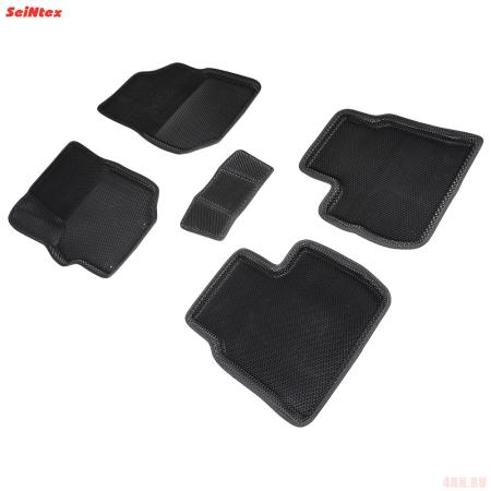 Коврики салона Eva 3D "соты" для Peugeot 301 (2013-2025) № 95429