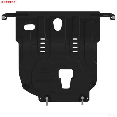 Защита картера и КПП для Kia Rio (2017-2023) № 11.5265