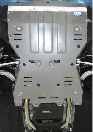 Защита двигателя и КПП для Porsche Macan (2014-2023) № 333.4605.1