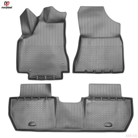 Коврики салона 3D для Opel Combo Life (2021-2025) № NPA11-C63-160