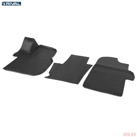 Коврик салона Rival для Volkswagen Crafter (2017-2025) передний ряд № 15811001