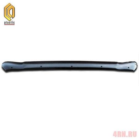 Дефлектор капота CA Plastic Classic черный для Hyundai Solaris седан (2017-2022) № 2010010112622