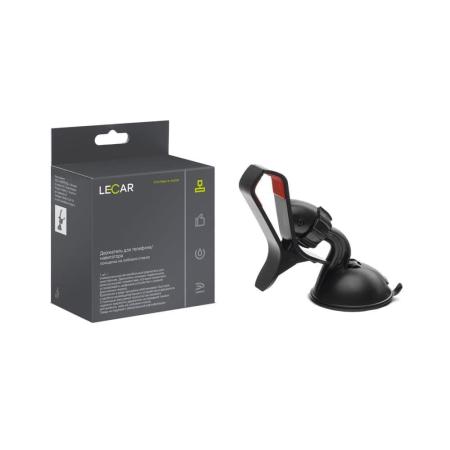 Держатель для телефона на лобовое стекл LECAR артикул LECAR000030409