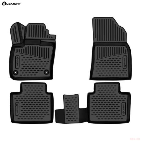 Коврики 3D салона для Geely Monjaro (2023-2025) № ELEMENT3DAN1009210k