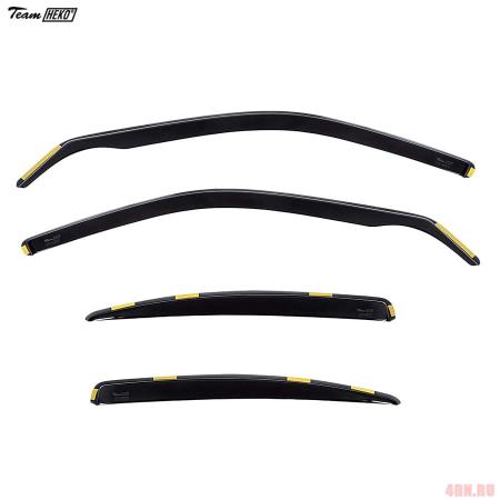 Дефлекторы боковых окон Heko Kia Magentis (2005-2010) № 20132