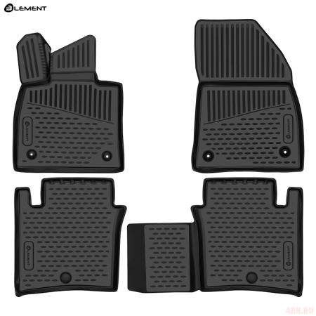 Коврики 3D салона для Zeekr 001 (2021-2025) № ELEMENT3DA67431210K