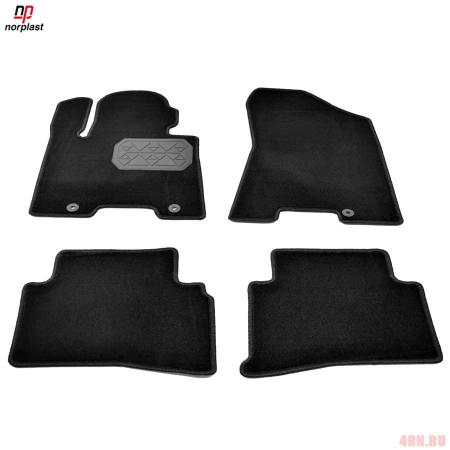 Коврики салона Norplast текстильные для Hyundai Tucson (2015-2020) № NPA10-VTe310-560