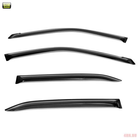 Дефлекторы боковых окон для Mitsubishi Eclipse Cross (2017-2025) № SMIECLC1732
