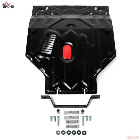 Защита картера и КПП для Daewoo Nexia (2008-2016) увеличенная № 111.01305.1