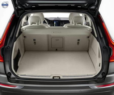 Коврик багажника текстильный двустороний оригинальный для Volvo ХС60 (2018-2025) бежевый № 31470214