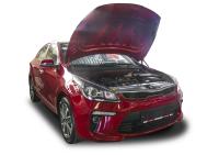 упоры капота для kia rio седан, хэтчбек x-line iv (2017-2023) 2 шт. № ukirio021
