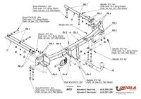 Фаркоп Imiola для Mercedes C-Class (W203/S203) седан, универсал (2000-2007) № M.032