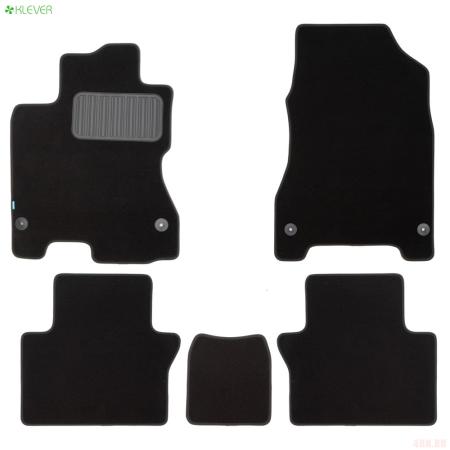 Коврики салона Klever текстильные Premium для Renault Koleos (2016-2025) № KLEVER03411422110kh