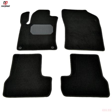 Коврики салона текстильные для Citroen DS3 (2010-2015) № NPL-VTe-140-565