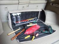 Сумка-органайзер большая бежевая 81x30x31см 