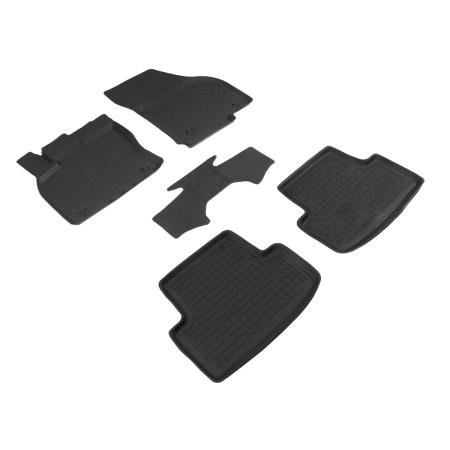 Коврики салона с высоким бортом для Skoda Karoq (2018-2025) № 94062