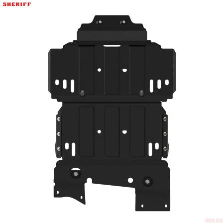 Защита картера для Toyota Land Cruiser 300 (2021-2025) № 24.5033