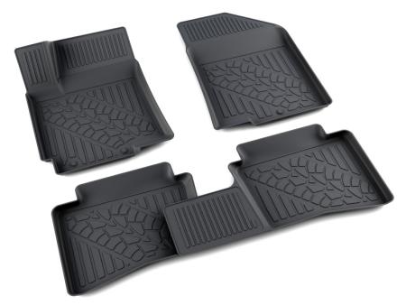 Коврики салона Агатэк 3D для Kia Rio седан (2011-2016) № A.003.71.PL