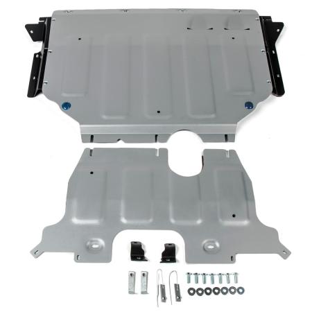 Защита двигателя и КПП для Volkswagen Teramont 4WD (2017-2025) 2 части № 333.5861.1