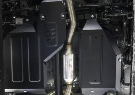 Защита топливного бака и редуктора для Mitsubishi Eclipse Cross 4WD (2018-2025) № 111.4051.1