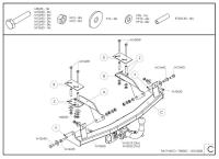 Фаркоп Galia для Fiat Punto (1999-2003) № F090A
