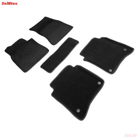 Коврики салона 3D текстильные для Mercedes S-Сlass (W223) Long (2021-2025) № 96337