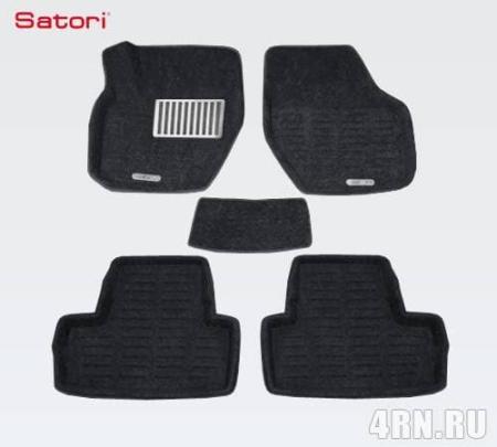 Коврики салона Satori Liner 3D Basic текстильные для Volvo XC60 (2010-2017) № SI 05-00186