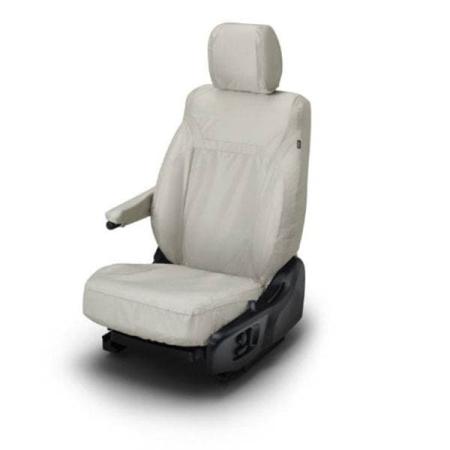 Чехлы на передние сиденья водонепроницаемые (оригинальные), цвет Nimbus для Land Rover Discovery 5 (2017-2025) № VPLRS0337LKP